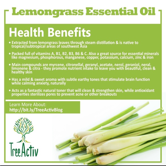Lemongrass EO skin health benefits - Picture 2 of 5